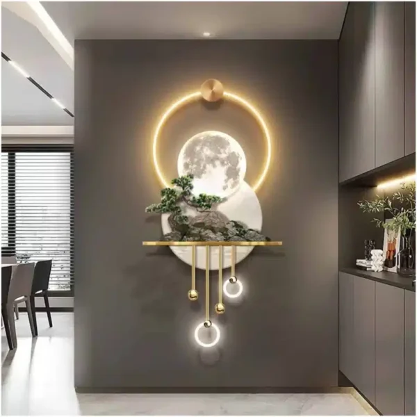 3D Tropical LED Artistic Trıopical Wall Lamp - Image 4