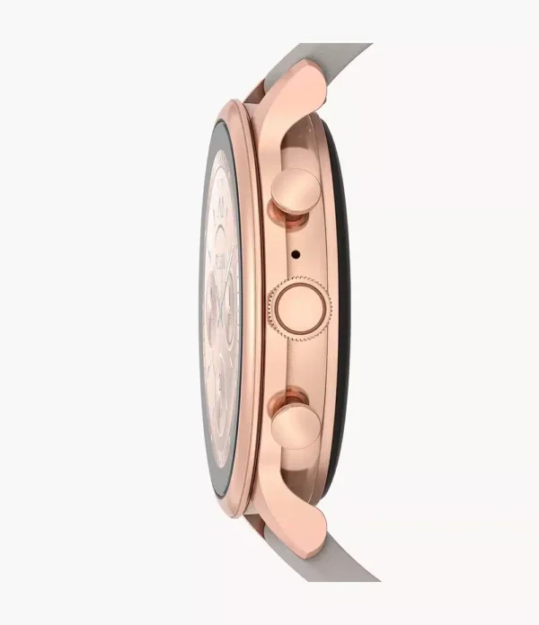Smartwatch Grey Leather For Women - Image 3