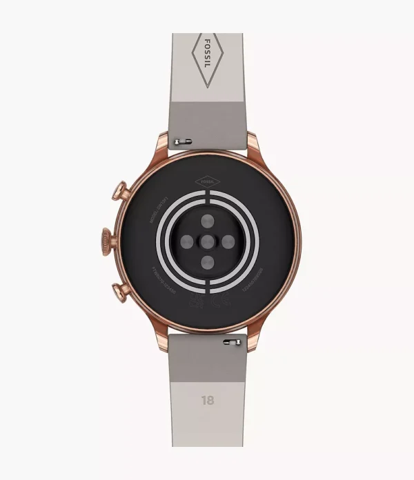 Smartwatch Grey Leather For Women - Image 4