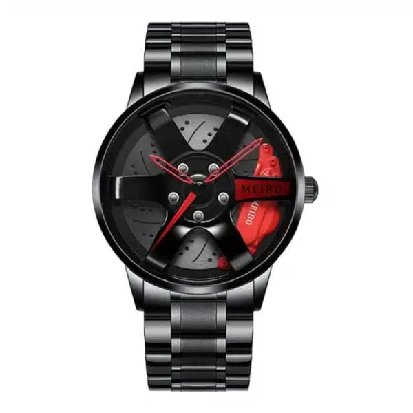 Waterproof Car Wheel Rim Wrist Men Watch - Image 3