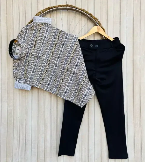 Party Wear Stylish Pant Shirt Combo For Men
