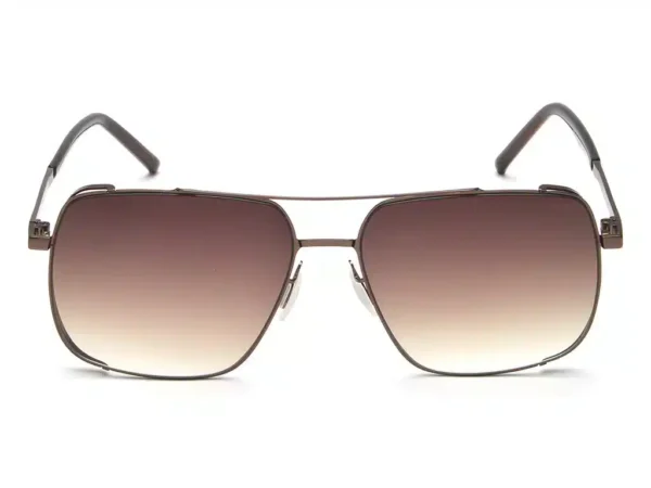 Brown Square Sunglasses