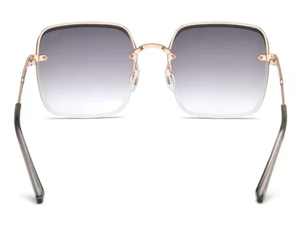 Golden Square Sunglasses For Women - Image 3