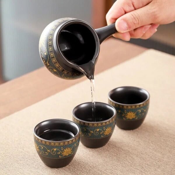 Mystic Sip Kung-Fu Ceramic Tea Set - Image 3