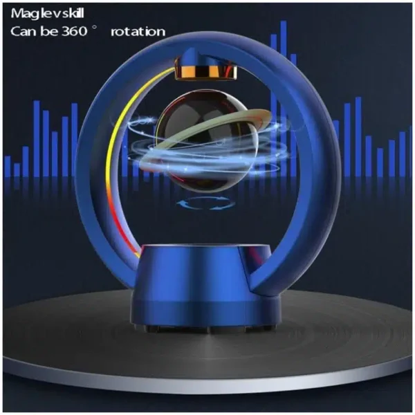 Saturn Magnetic Levitating Bluetooth Speaker - Image 2
