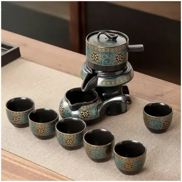 Mystic Sip Kung-Fu Ceramic Tea Set