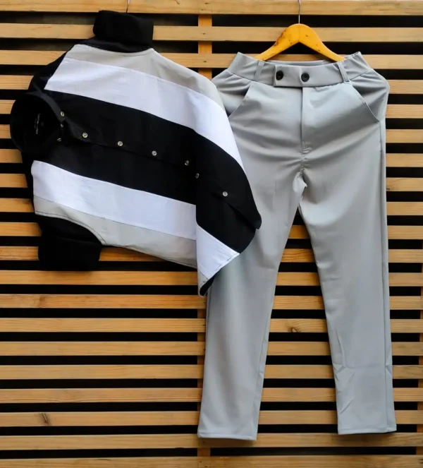Shirt & Lycra Trouser Combo for Men