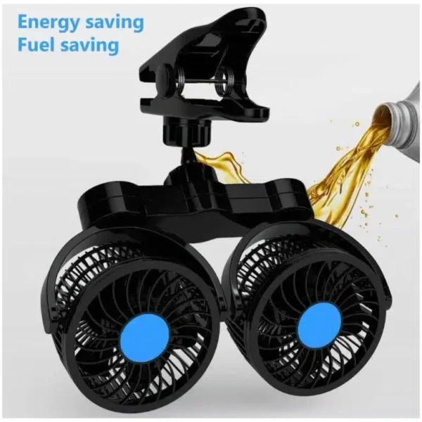 Rotatable Portable Air Cooling Car Fan