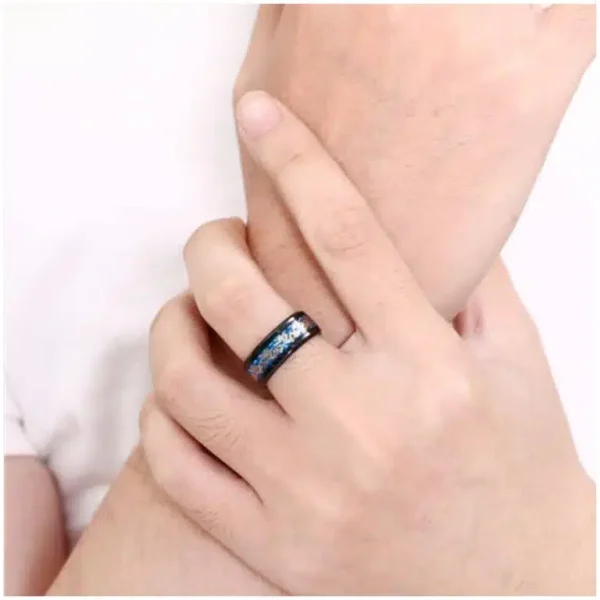 Vintage China Dragon Ring for Men
